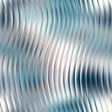 Light Glow Wavy Ripple Blurry Surreal Design Resembling Glass Refraction. Hippie Psychedelic Fuzzy Soft Out Of Focus Blobs. Seamless Repeat Raster Jpg Pattern.