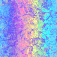 Rainbow variegated bleed ink holographic pearlescent opalescent geometric seamless repeat raster jpg pattern swatch.