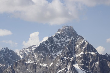 Fototapeta na wymiar landscape in the mountains Dolomite Alps 