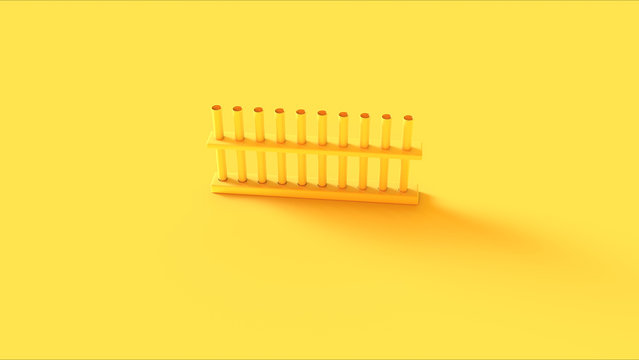 Yellow Lab Equipment 3d illustration 3d render
