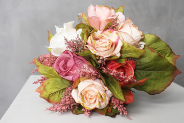 Beautiful bouquet of roses for Valentine's Day.