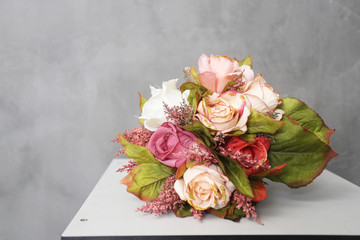 Beautiful bouquet of roses for Valentine's Day.