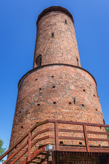 Histopric Powder Tower in Gryfice town, West Pomerania Province of Poland