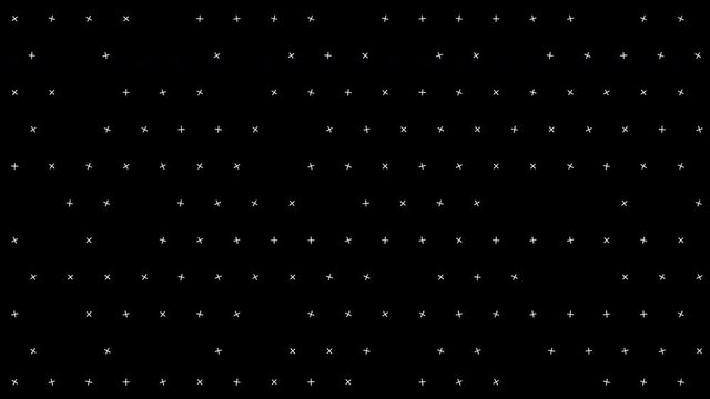 plus sign pattern animation VERS. 1b