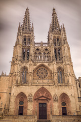 Fototapeta premium Gothic cathedral of de Burgos. Castilla y Leon, Spain.