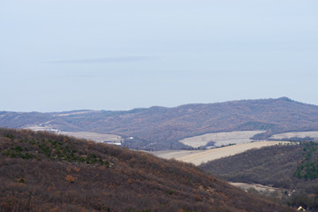 view of mountains