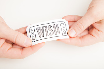 make a wish with the law of attaction