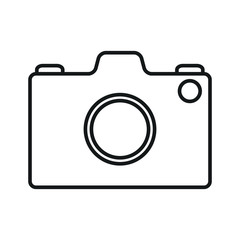 illustration vector graphic of camera icon, fit for icon, symbol, logo, illustration, etc.
