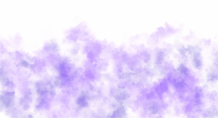 Purple watercolor background for your design, watercolor background concept, vector.