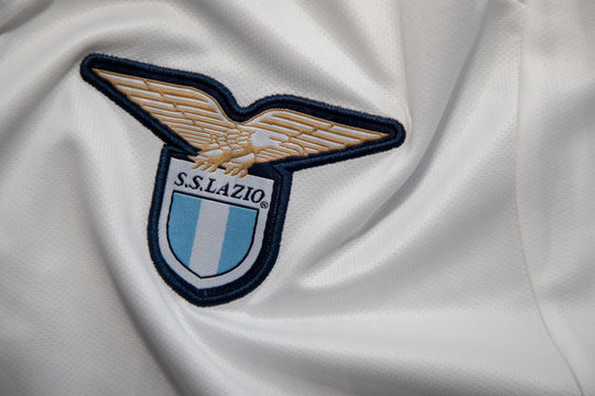 The Logo Of Lazio On Football  Jerseys