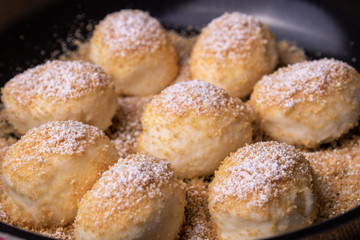 Topfennockerl (cottage cheese dumplings)