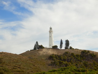 Fototapeta na wymiar Rottnest Island phare Australie
