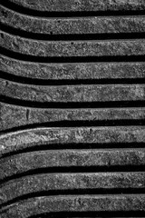 Black pattern floor background and texture