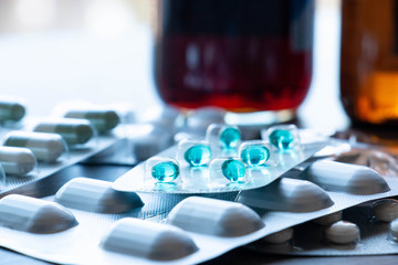 Médicaments en comprimés et gélules