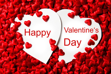 Red Valentine Love Hearts