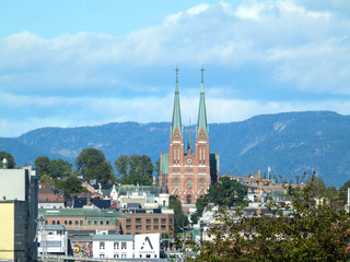 Fototapeta premium Norwegen Reise Landschaft mit Natur 