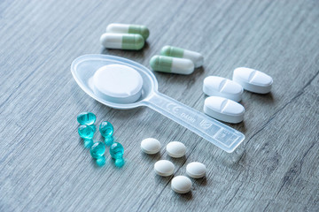 Médicaments en comprimés et gélules
