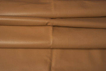 the texture of the leather fabric