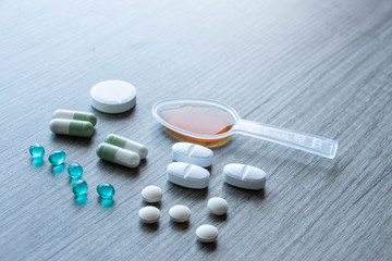 Médicaments en comprimés et gélules