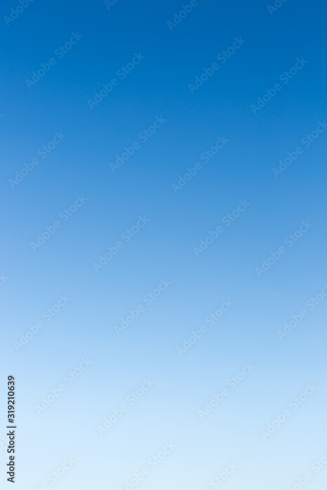 Wall mural clear blue sky background