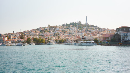 Fototapeta na wymiar Greek islands villages atmosphere