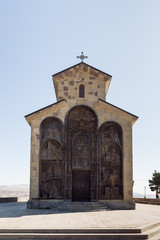 The Christian church stands on the territory of the monument Chronicle of Georgia, located near Tbilisi sea in Georgia