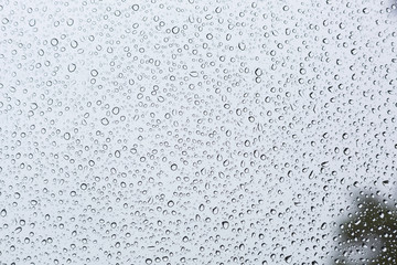 water rain drop on glass window