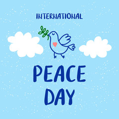 International Peace Day card