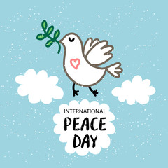 International Peace Day card