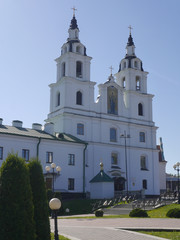The Holy Spirit Cathedral on a sunny day.