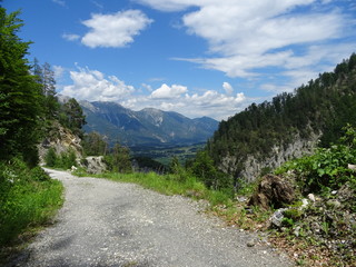 road in the mountains oostenrijk