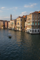 Beautiful Grand canal in Venice, Italy