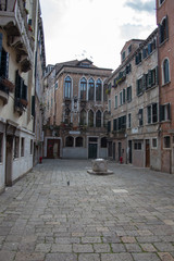 Naklejka na ściany i meble Street of Venice, Italy