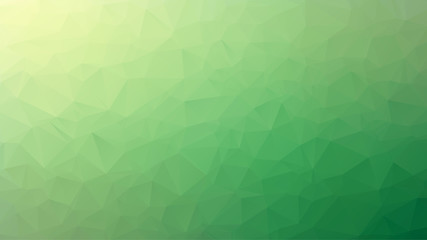 abstract green color polygon background
