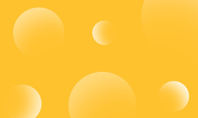 Yellow circles gradient on yellow abstract background. Modern graphic design element.