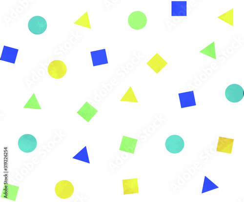 青系の背景 パターン 夏 雨 梅雨 男の子 Wall Mural Wallpaper Murals Yugoro