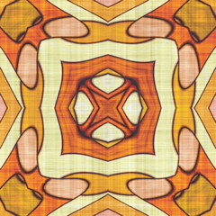 Obraz premium Abstract geometry- mosaic illustration