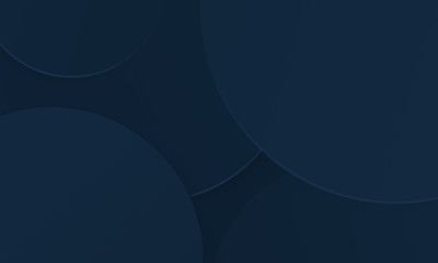 Circles navy blue texture background. Simple modern design use for template cover business concept.