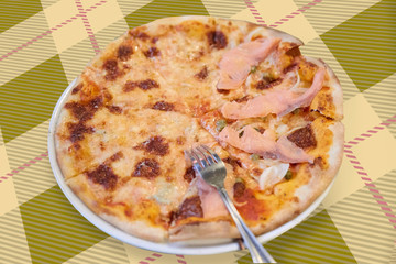 Salmone Affumicato pizza