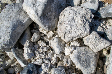 Background of gray stones