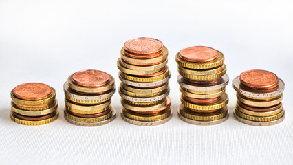 Das Euro Münzgeld verliert in Zeiten von Bargeldlos immer mehr an Bedeutung