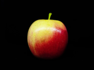 red apple isolated on white background