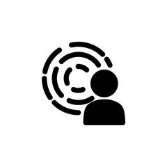 finance icon, Identity icon design solid style. Perfect for application, web, logo and presentation template