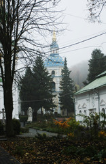 Beautiful ancient church in Kyiv, Ukraine - 319232823