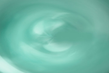 tunnel with moving circles and light