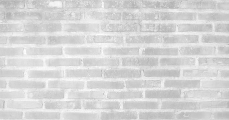 White brick wall masonry background for design