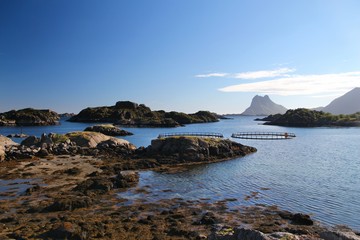 Norway fish farms