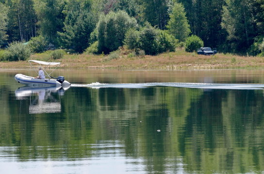 Landscape by Vlasinsko lake in Sarbia