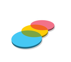Fototapeta premium circles interaction