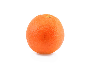  fresh blood orange isolated on white background.